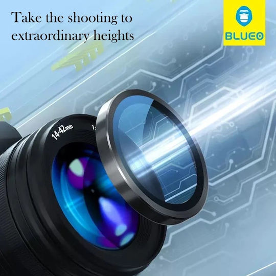 Blueo Camera Protection Tempered Glass Black for Samsung Galaxy Z Fold7 / Z Fold8 Ultra