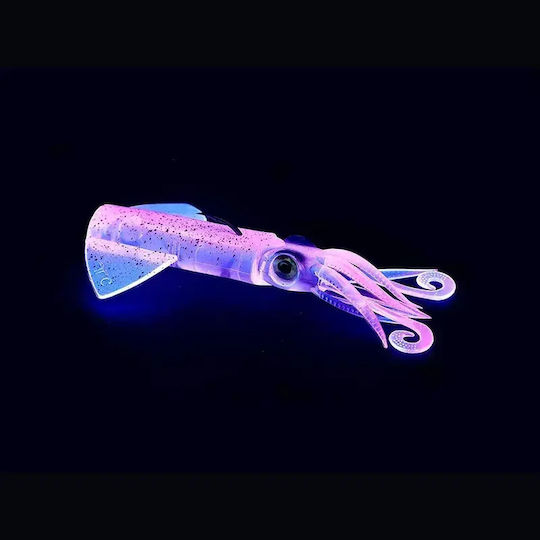 JLC Xipi Evo Body Squid Jig Fluorescent 14cm Real Brown
