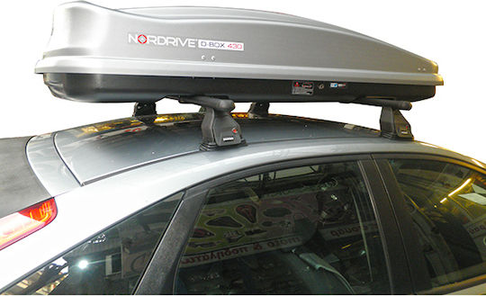 Menabo Kit Bars Legs Roof Rack Nordrive D-box 430 Ford Focus 2004-2011 3 Pieces Mb.ffocus.04
