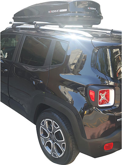 Menabo Kit Roof Bars Legs Roof Box D-box 430lt Jeep Renegade 2014+ 3 Pieces
