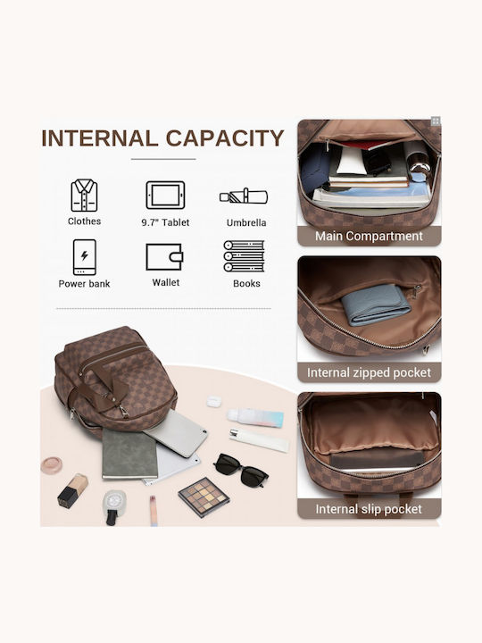 Women's Brown Backpack