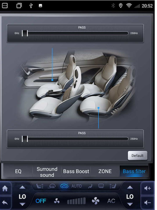 Digital Iq X1932_cpa Tesla Style Landrover Freelander Mod 2012-2015