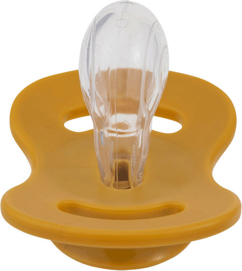 Lullaby Planet Silicone Pacifiers Yellow for 6+ Months 2 Pieces