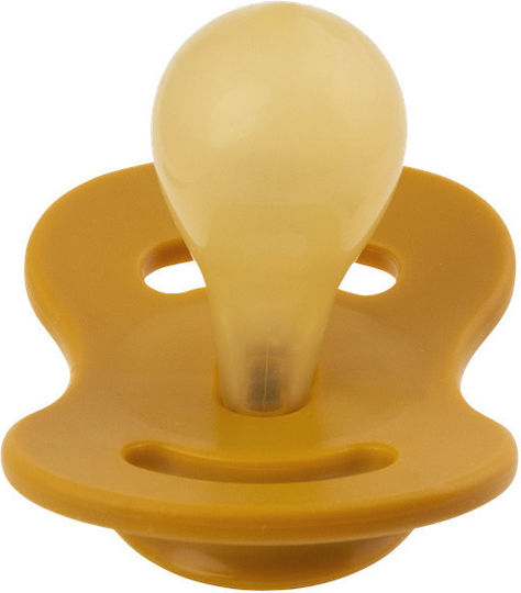 Lullaby Planet Pacifiers Rubber Yellow for 6+ Months 2 Pieces