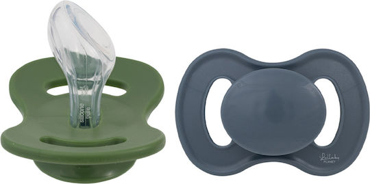 Lullaby Planet Schnuller Silikon Blau für 6+ Monate 2 Stück
