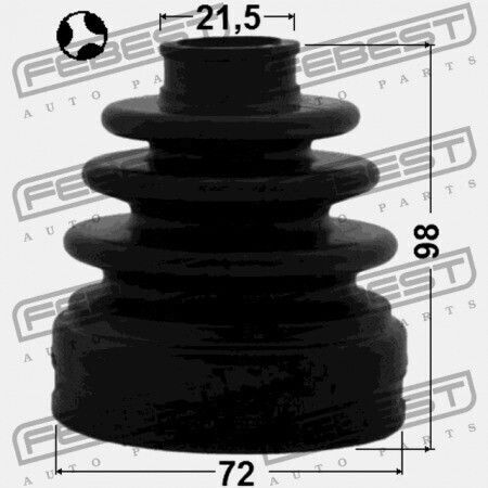 Hyundai Accent 11 2011-2014 Hma Εσωτερικό Προστατευτικό Αρθρώσεων 49543-1r001