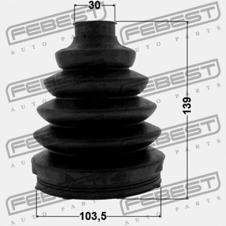 External Tie Rod End Cover Citroen Jumper III Relay III 2006 1607740980