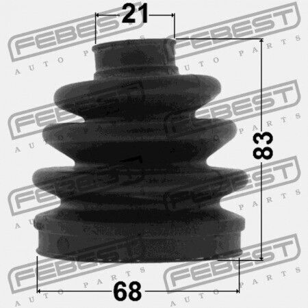 Εξωτερικό Προστατευτικό Αρθρώσεων Ford Fiesta Fusion Cbk 2001 Eu 1542350