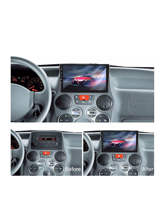 Digital IQ Car Audio System for Fiat Panda 2003-2012 Bluetooth USB WiFi GPS Apple CarPlay Android Auto with 9" Touch Screen