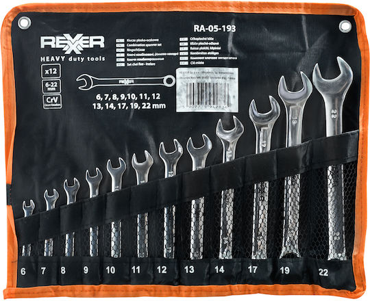 Rexxer Σετ 12 Γερμανικά Κλειδιά