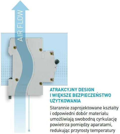 Διακόπτης Κυκλώματος Rx3 B10 1p Legrand