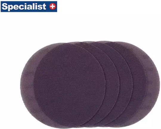Specialist+ Шкурка за полиране К150 K150 225x225мм Комплект 5 броя
