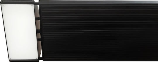 Ambianzza Wandmontierter LED Dimmerschalter 800W in Schwarz