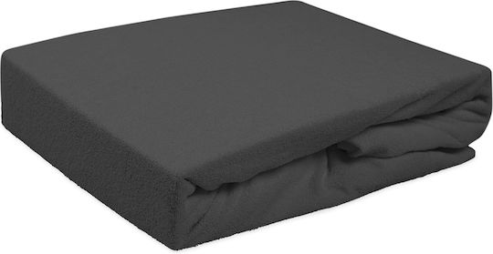 Darymex Bed Sheet Double With Rubber Hugger 160x200cm Anthracite