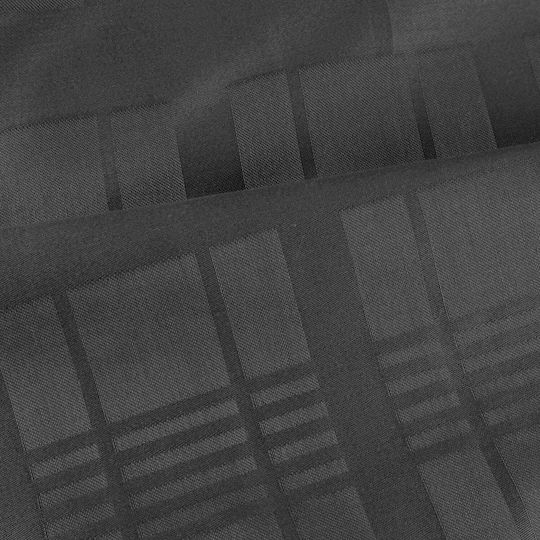 Darymex Dekorativer Kissenbezug aus 100% Baumwolle Anthrazit 40x40cm