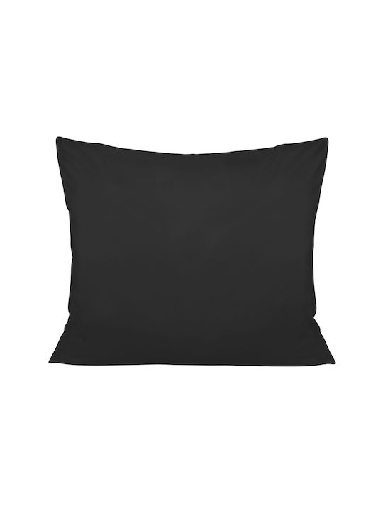 Darymex Deko Kissenbezug aus 100% Baumwolle Schwarz 40x60cm