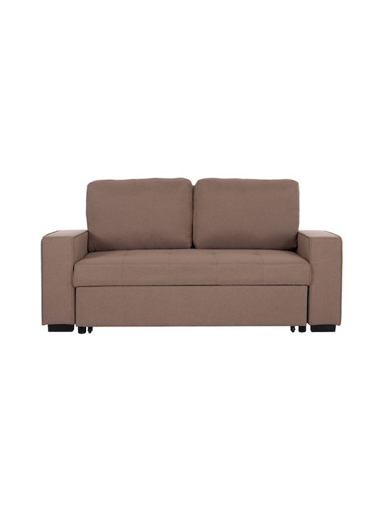 Kanna Two Seater Sofa Bed Beige 175x92x87cm