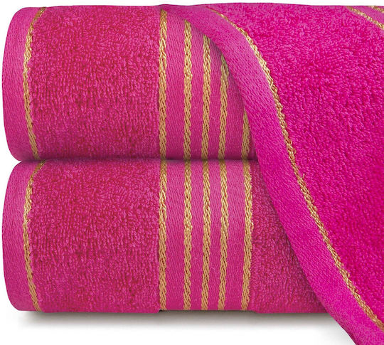Darymex Set Badetücher 6Stücke Hellblau Fuchsie Gewicht 500gsm