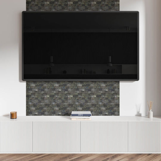 Self-Adhesive Decoration Graphics Office Or Study Wall Design Bricks 120x60 Cm