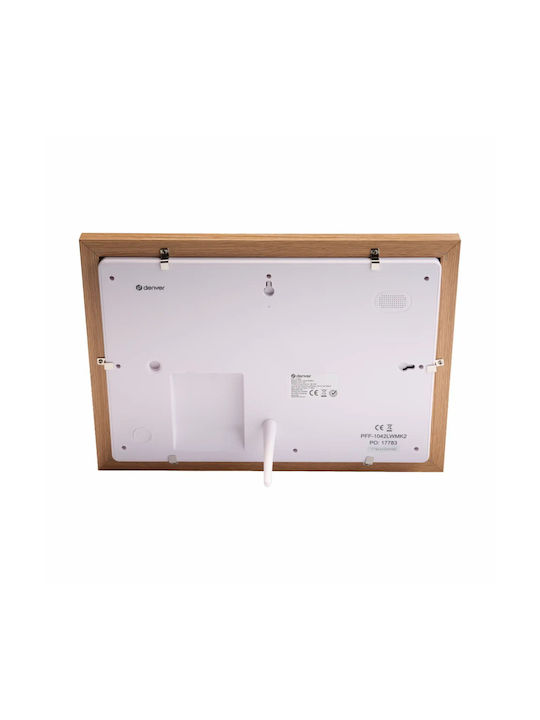 Denver Digital Photo Frame with Touch Screen 10.1" Resolution 1280x800 Beige PFF-1042LWMK3