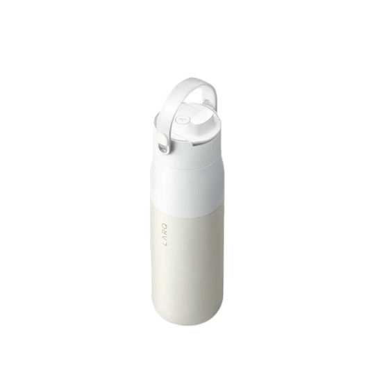 LARQ PureVis 2 Thermos Bottle 1lt Granite White