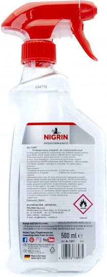 Nigrin Curățător Spray pentru geamuri auto 500ml