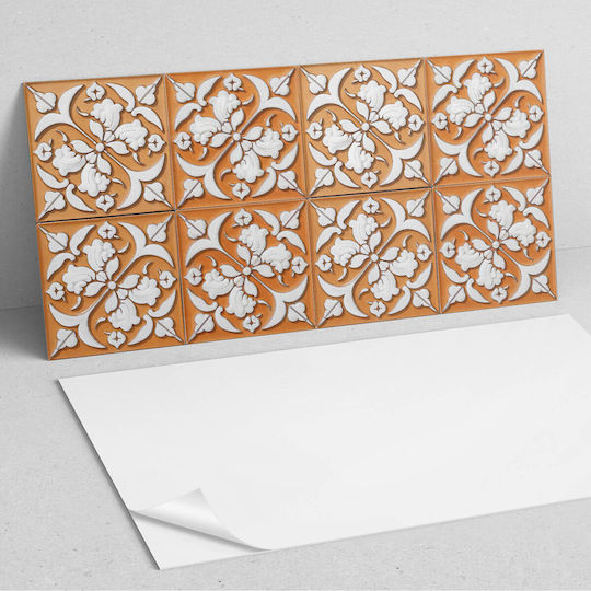 Vinyl Floor Sticker Kitchen Graphics 120x60 Design Floral Patterns