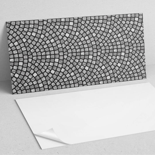 Vinyl Floor Sticker Marble Design Print 120x60 Cm