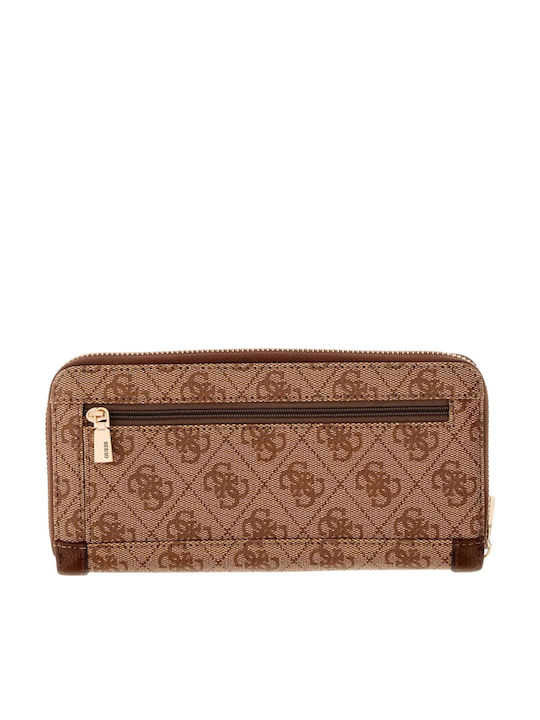 Guess Wallet Γυναικείο Πορτοφόλι Καφέ SWSG9749146-LTL