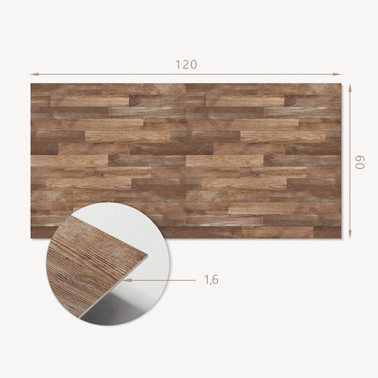 Autocolant Vinilic Panou De Podea Design Living 120x60 Cm