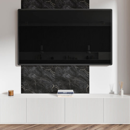 Autocolant de Podea din Vinil Imprimat 100x50 Cm Marmură Elegantă Portante