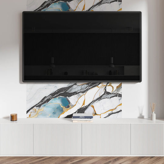 Self Adhesive Graphic Decoration Office Or Study Marble Pattern Work 120x60 cm