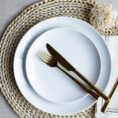 Emfasi Boss White Porcelain Dinnerware Set 20pcs