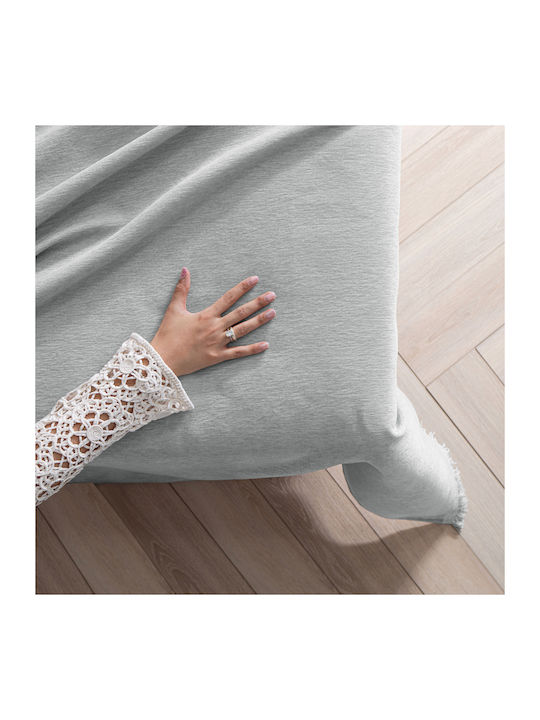 Filumi Double Coverlet Made of Polyester Light Grey 230x280cm
