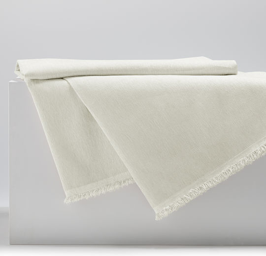 Filumi Κουβερλί Υπέρδιπλο από Πολυεστέρα Cream 230x280cm