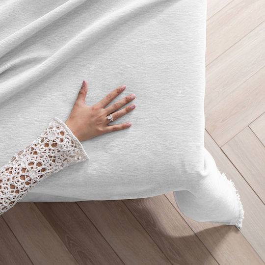 Filumi Polyester White Coverlet Double Size 180x280cm