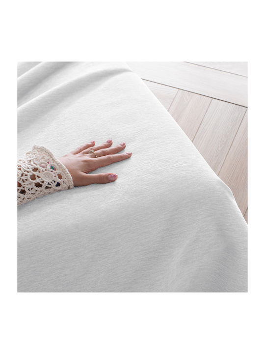 Filumi Double Coverlet Made of Polyester White 220x240cm
