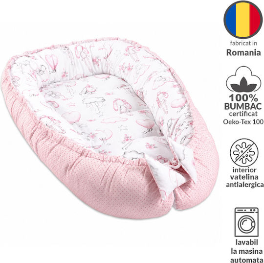 Kidizi Pernă pentru bebeluși tip cuib Fairy Clouds