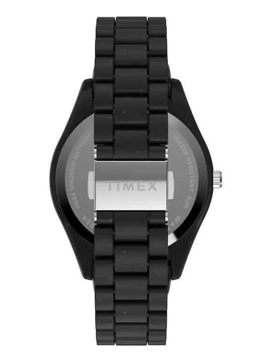 Timex Men's Watch 42mm Battery with Black Metal Bracelet