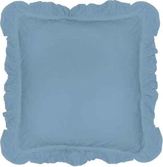 Limasso Față De Pernă Din 100% Bumbac Albastră 40x40cm