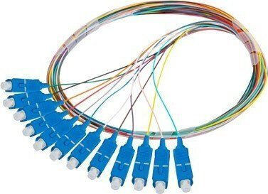Lanberg Optical Fiber Cable 2m Multicolour 12 Pieces