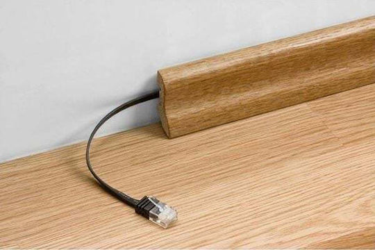 Goobay U/UTP Cat.5e (Gigabit) Cablu de Rețea Ethernet 1.5m Negru