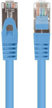 Lanberg U/UTP Kat.6 Gigabit Netzwerkkabel Ethernet 0,5m Blaue 10 Stücke