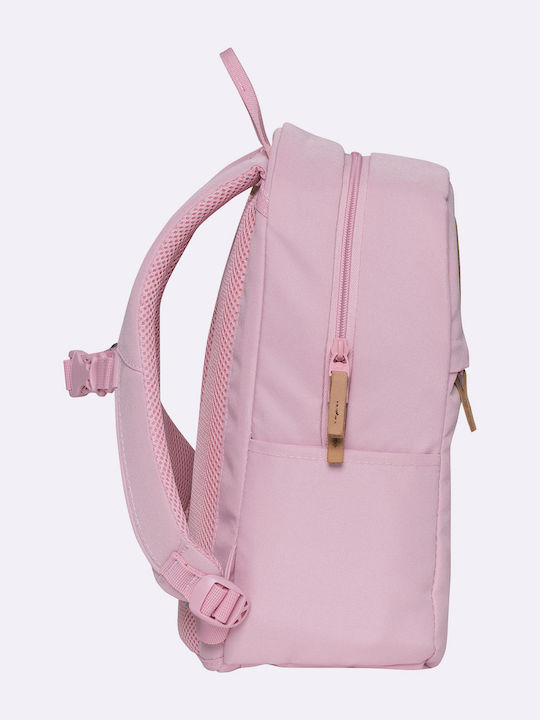 Beckmann Schulranzen Rucksack Kindergarten mit Flaschenhalter Rosa 10lt
