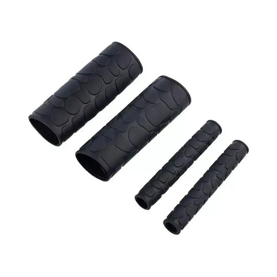 Set of Non-Slip Motorcycle Handlebar and Lever Covers 4 Pieces Tc-592