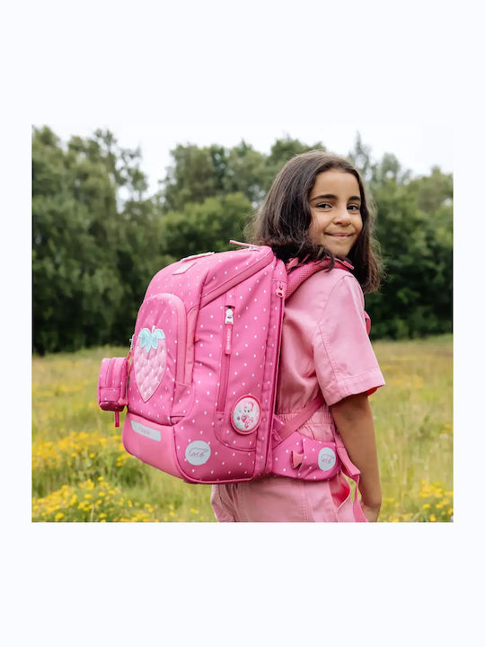 Beckmann Schulranzen Rucksack Rote 26 x 22 x 39cm