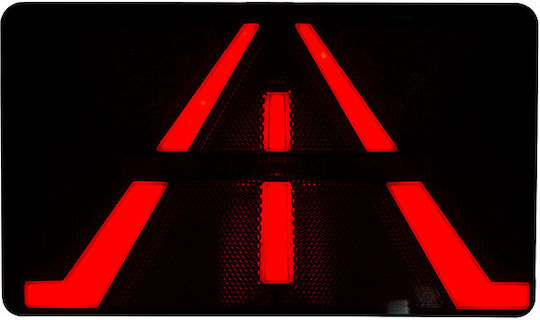 Set Rear Trailer Lights Ledneon 5 Functions 12/24V Horpol
