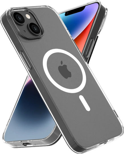 Nekit Задна Корица Пластмаса 1.2mm Прозрачен iPhone 14