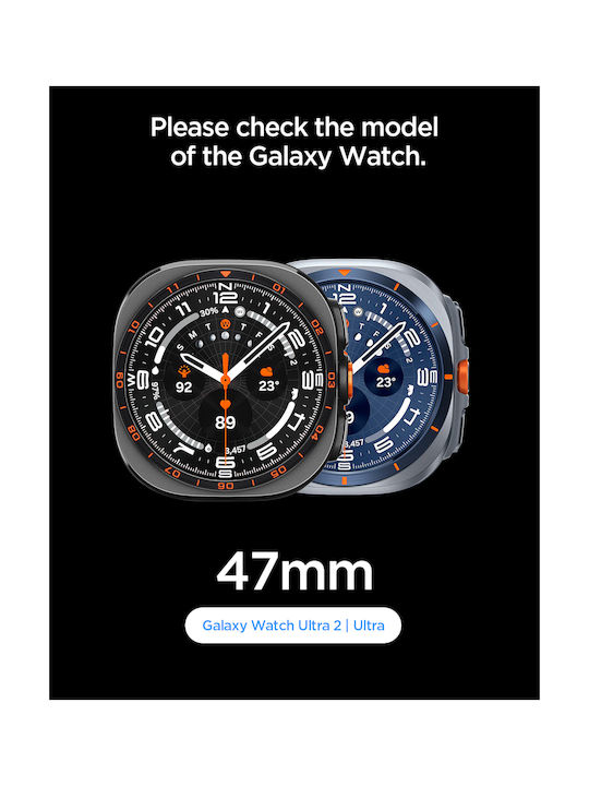 Spigen Athlex Air Fabric Strap Black (Galaxy Watch Ultra / Ultra 2)
