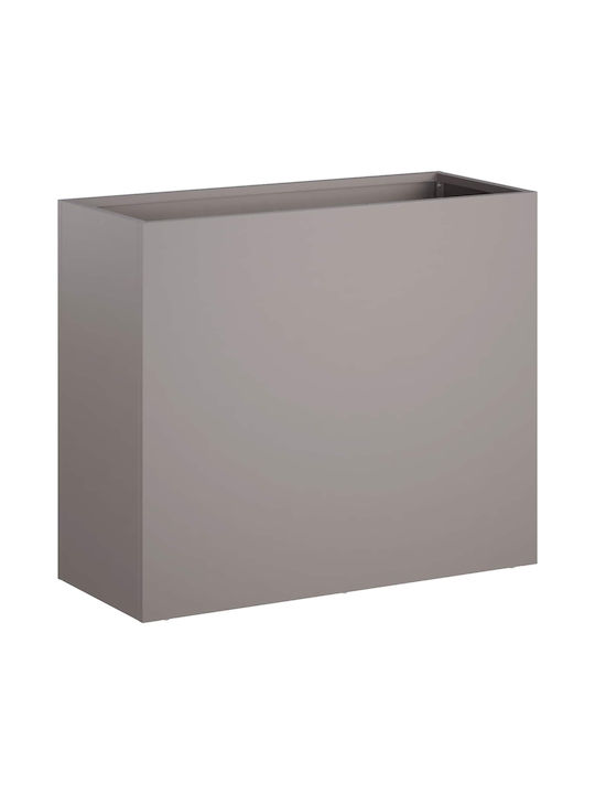 vidaXL Метална Саксия За Цветя Rusty 50x20x40см